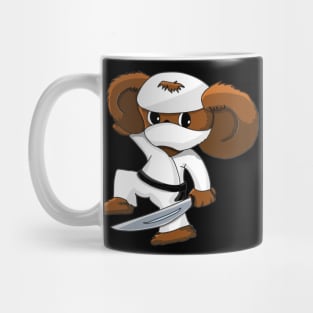 Cute and Adorable Big Ears Sword Ninja Cheburashka Mug